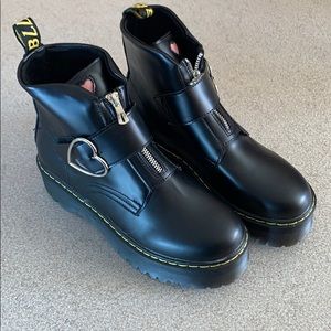 Heart Combat Boots